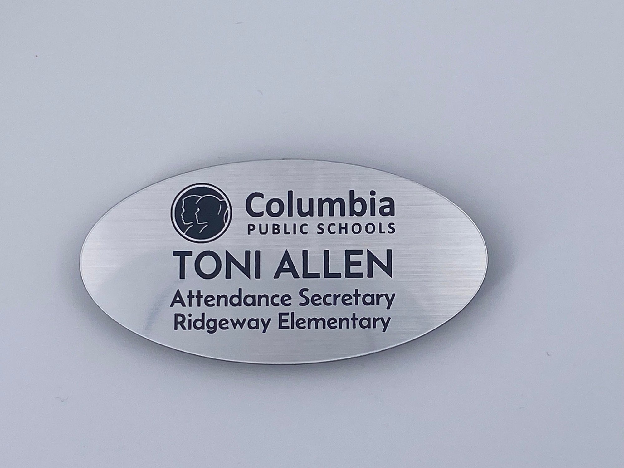 Oval Name Badges