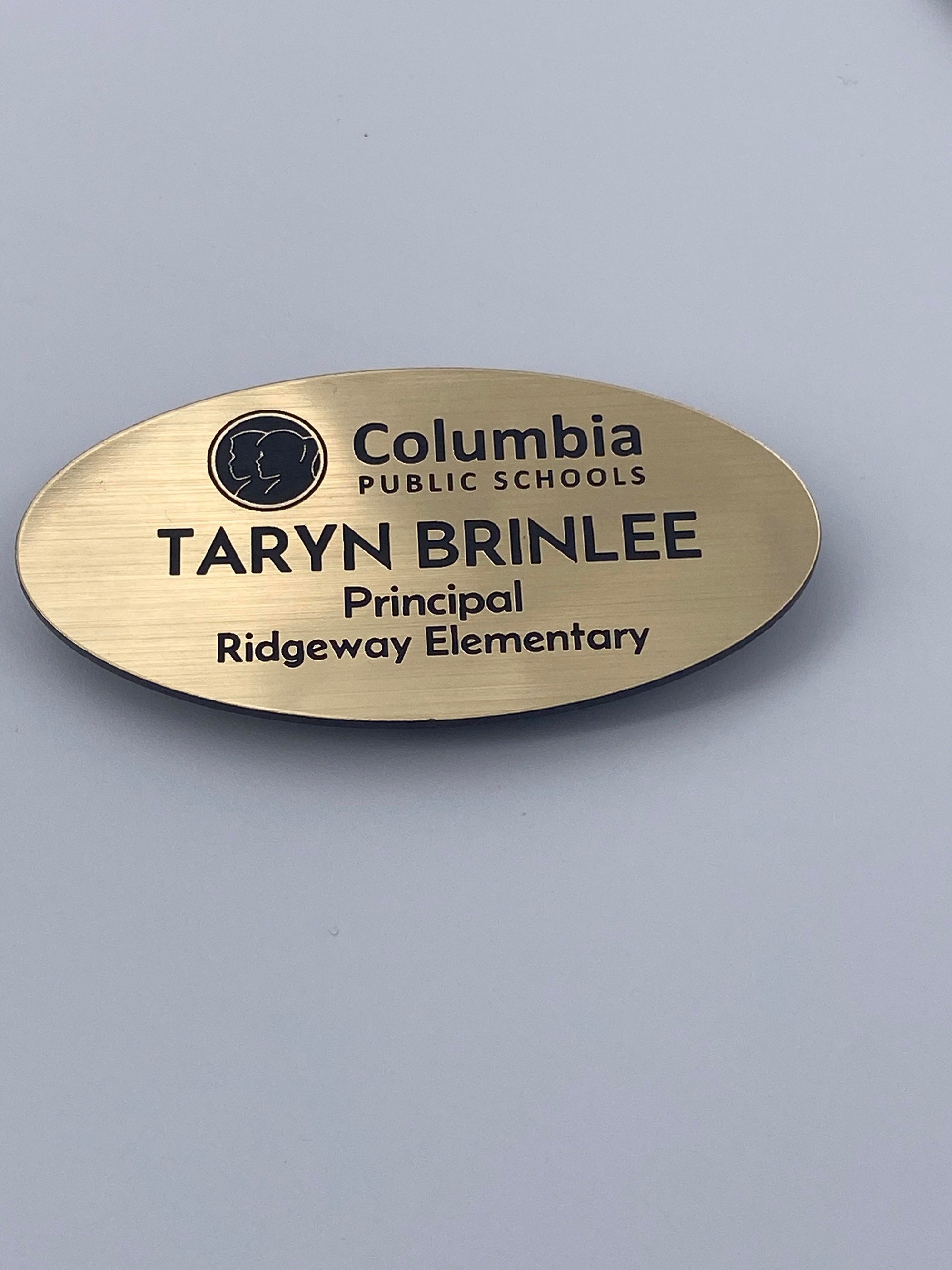 Oval Name Badges