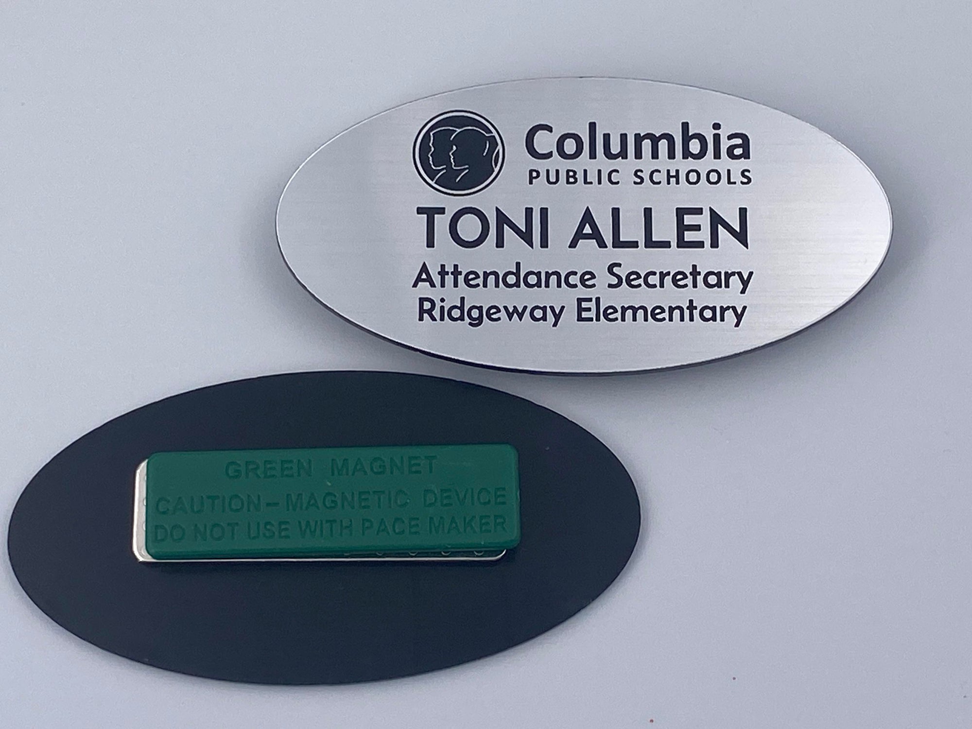 Oval Name Badges