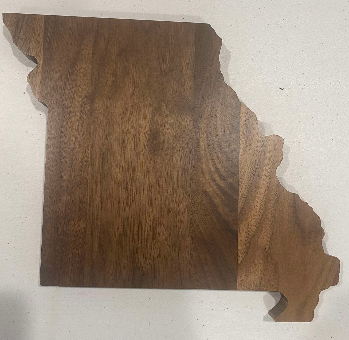 State of Missouri Walnut & Acrylic Floating Plaque